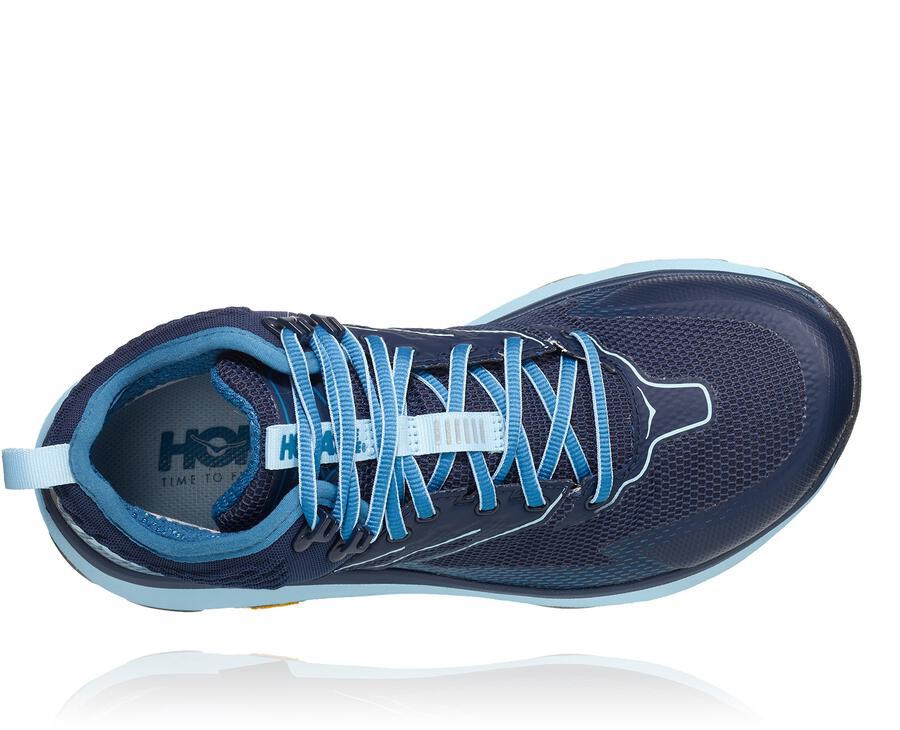 Sapatilhas Hoka One One Feminino Azuis - Toa Gore-Tex - 162-YQFJRB